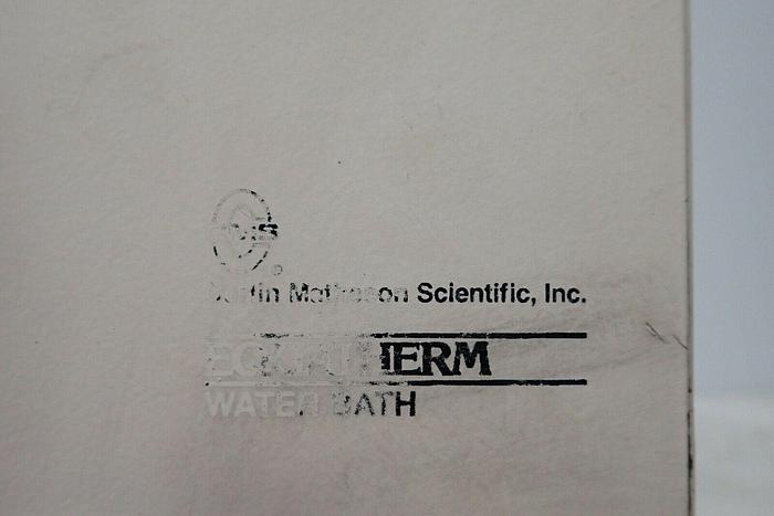 Used Coulter CMS Curtin Matheson Scientific 213-124 Model B6643 Equatherm Water Bath