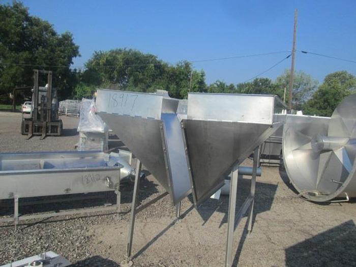 Used Custom Hopper; 64"x74"x36"D