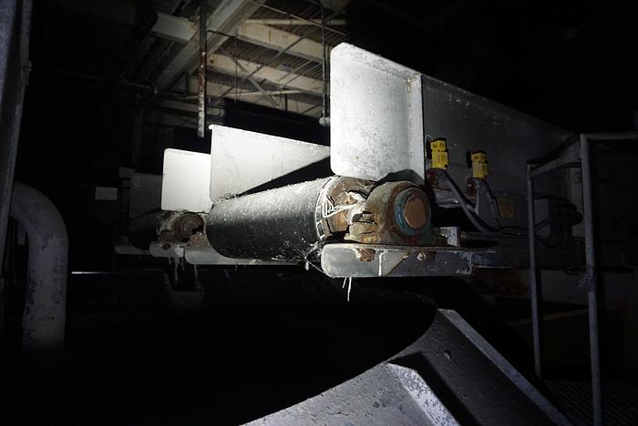 Used 50' LONG BELT CONVEYOR 48" WIDE