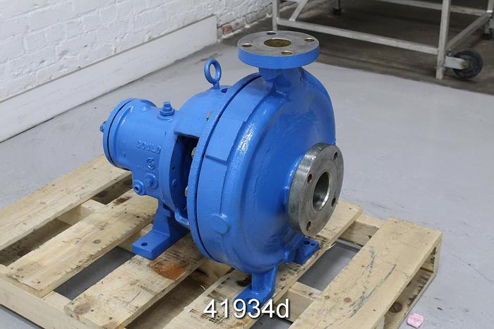 Used Goulds 3196 2x3x13 Pump, SS Casing, 5-Vane SS Impeller #41934