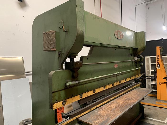 Used 90 Ton  x 10ft Chicago 8L10 Hydra-Mechanical Press Brake