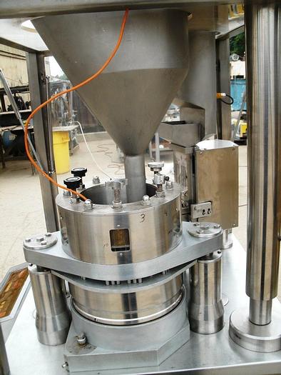 Used Filler, Capsule, Auto, Jiangnan, Mdl NJP-800A, 6 HP #S741075