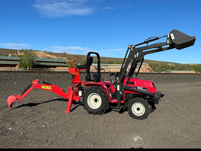 Used Mitsubishi MTX 15 with Loader  Diesel 4x4 18hp (optional backhoe)