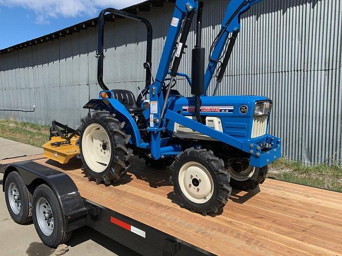 Used Diesel 4x4 Yanmar Tractor 20HP Trailer Package 1