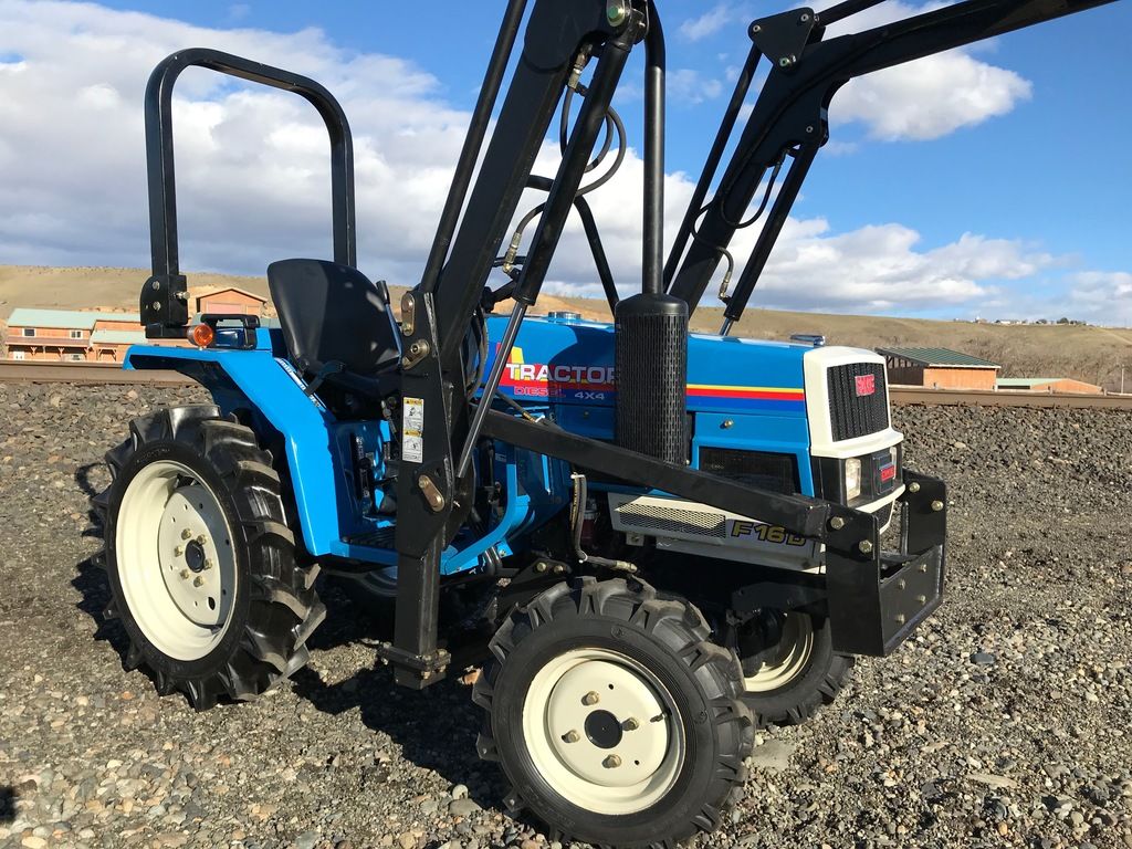 Used Diesel 4x4 Yanmar Tractor F16