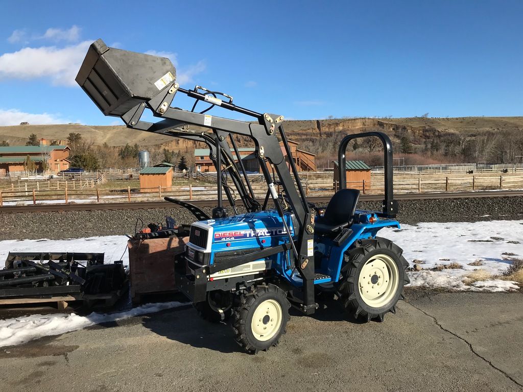 Used Diesel 4x4 Yanmar Tractor F15