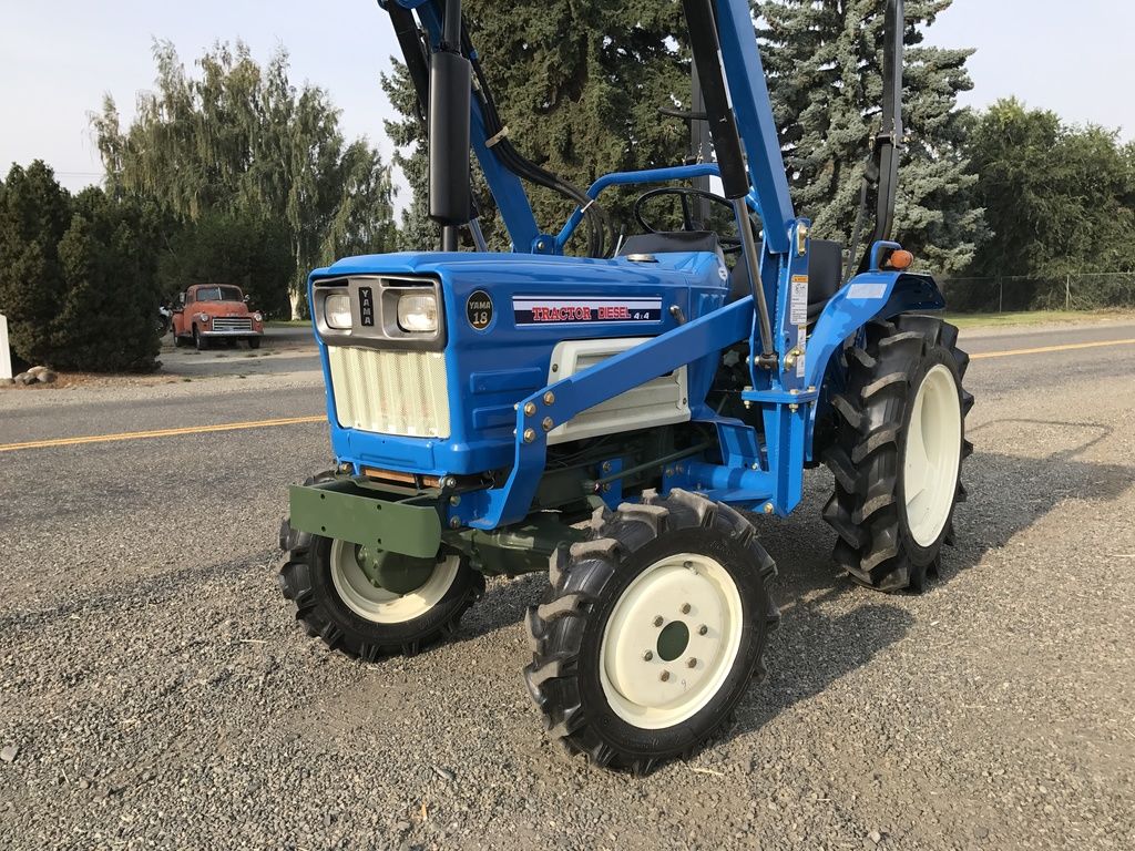 Used Diesel 4x4 Yanmar Tractor 1820D