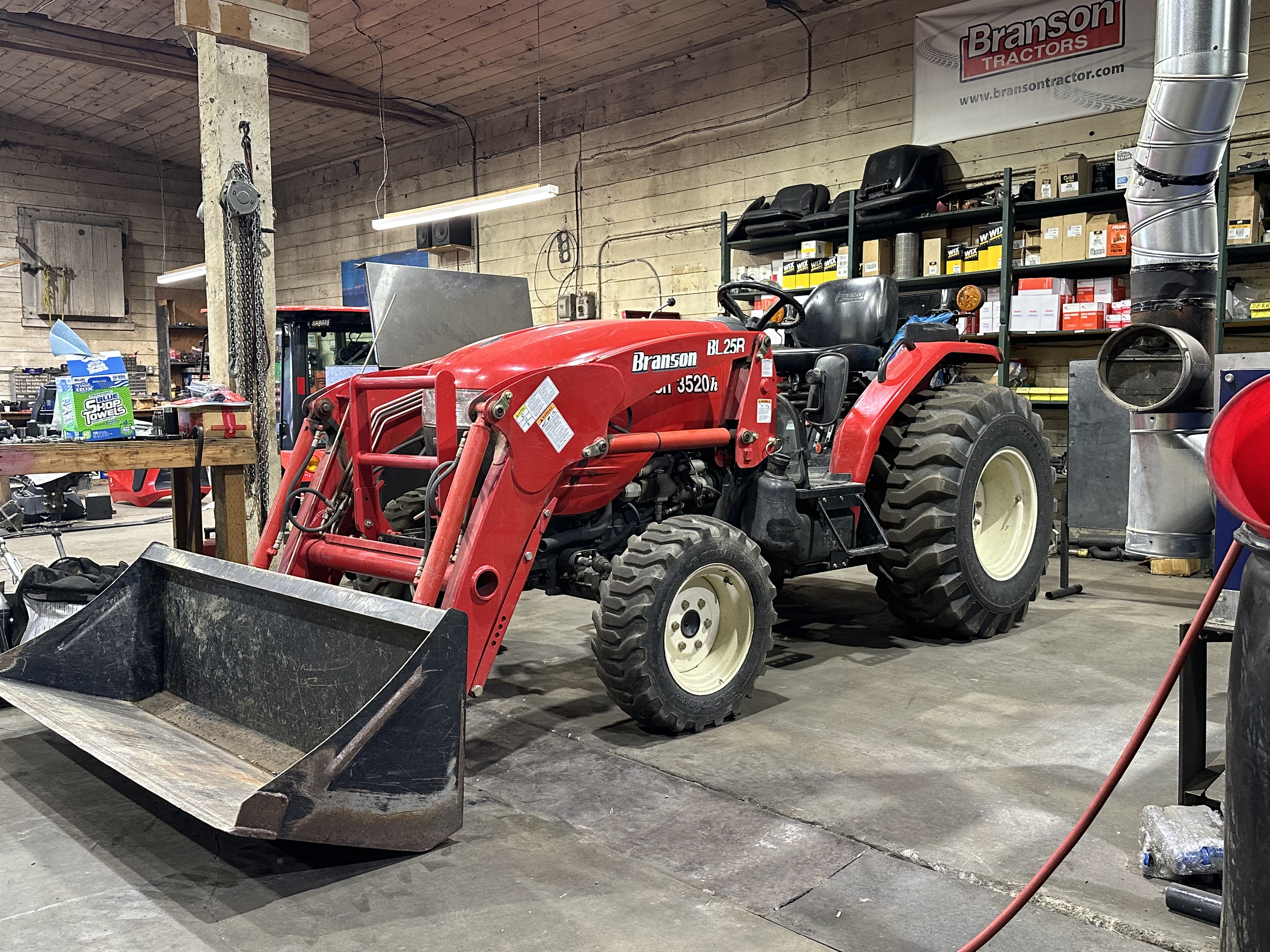 Used 2018 Branson 3520H 35HP Diesel 4x4 Loader & Backhoe
