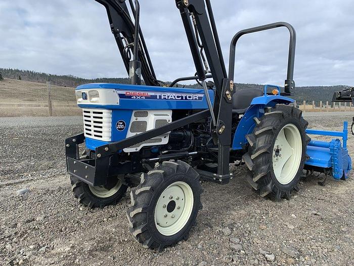 Used Diesel 4x4 Yanmar Tractor 2210D