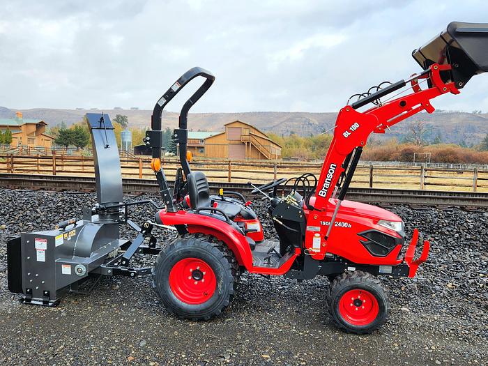 TYM / Branson Tractors 2400H Snowblower Package