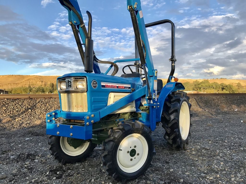 Used Diesel 4x4 Yanmar Tractor 1610D