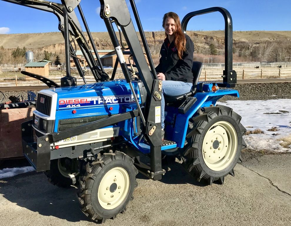 Used Diesel 4x4 Yanmar Tractor F15