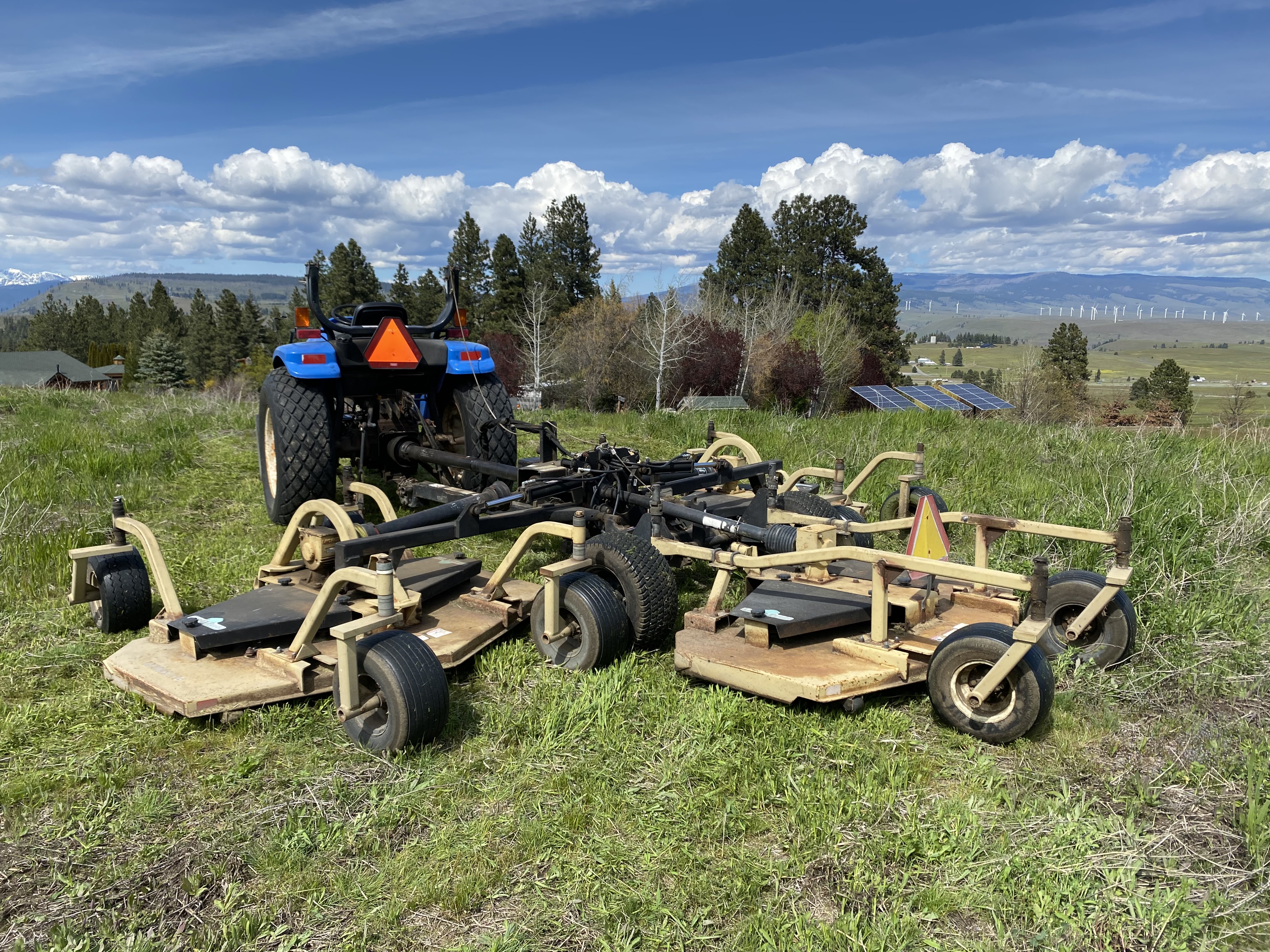 Used Land Pride  Bat Wing 17' Finish mower