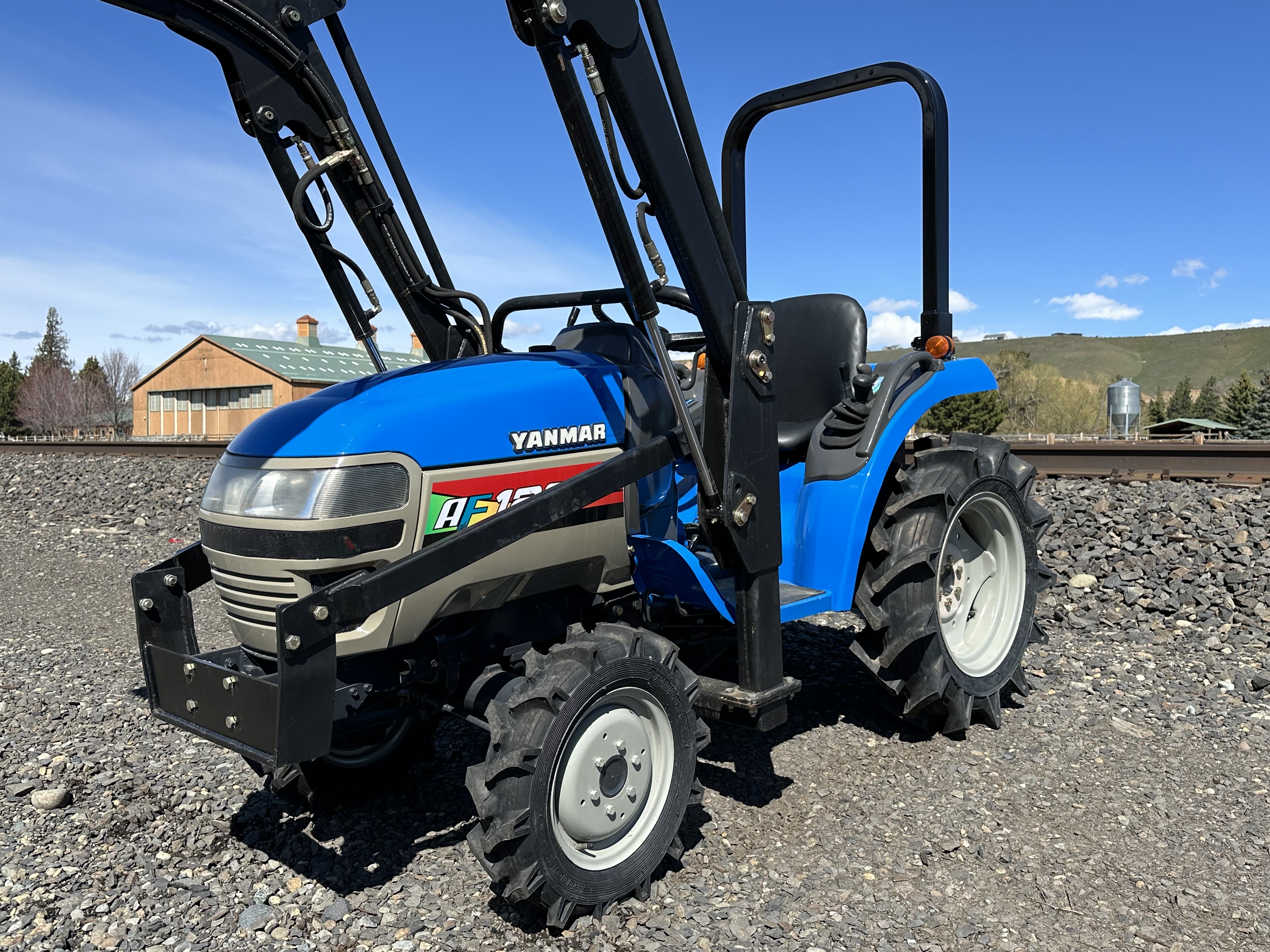 Used Yanmar AF 120 Diesel 4x4 Tractor with Front Loader