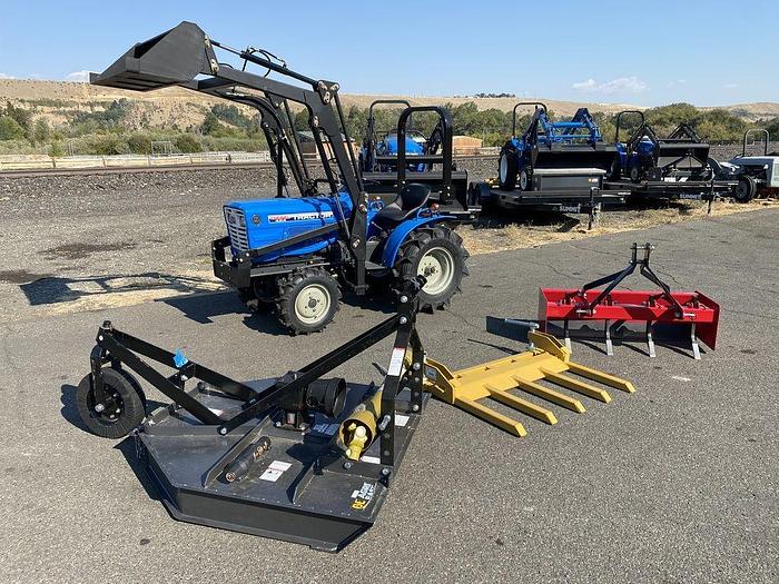 Used Diesel 4x4 Yanmar Tractor Hobby Farmer Package 1