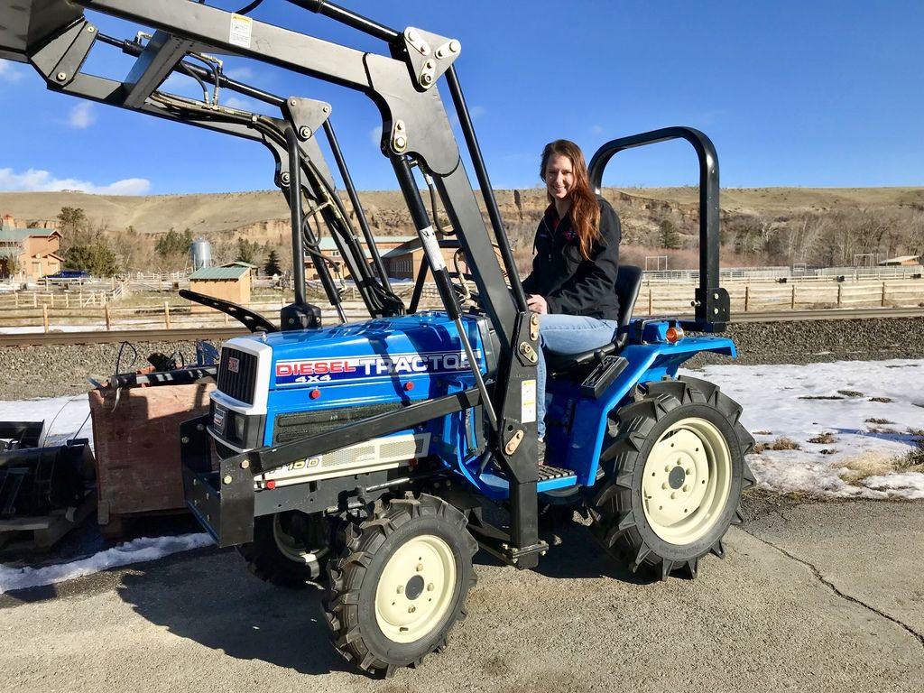 Used Diesel 4x4 Yanmar Tractor F15