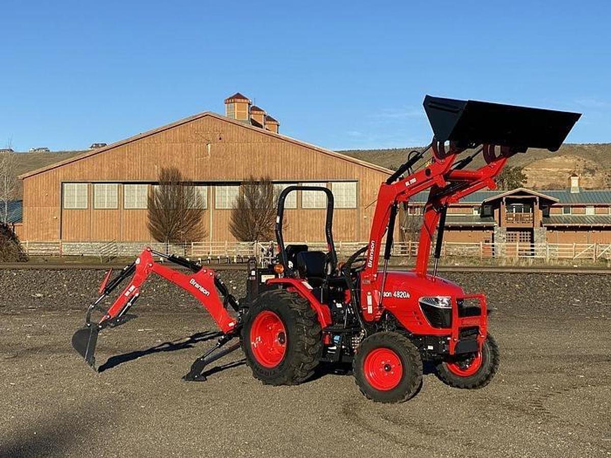 Used 2020 Branson 4820H & Backhoe
