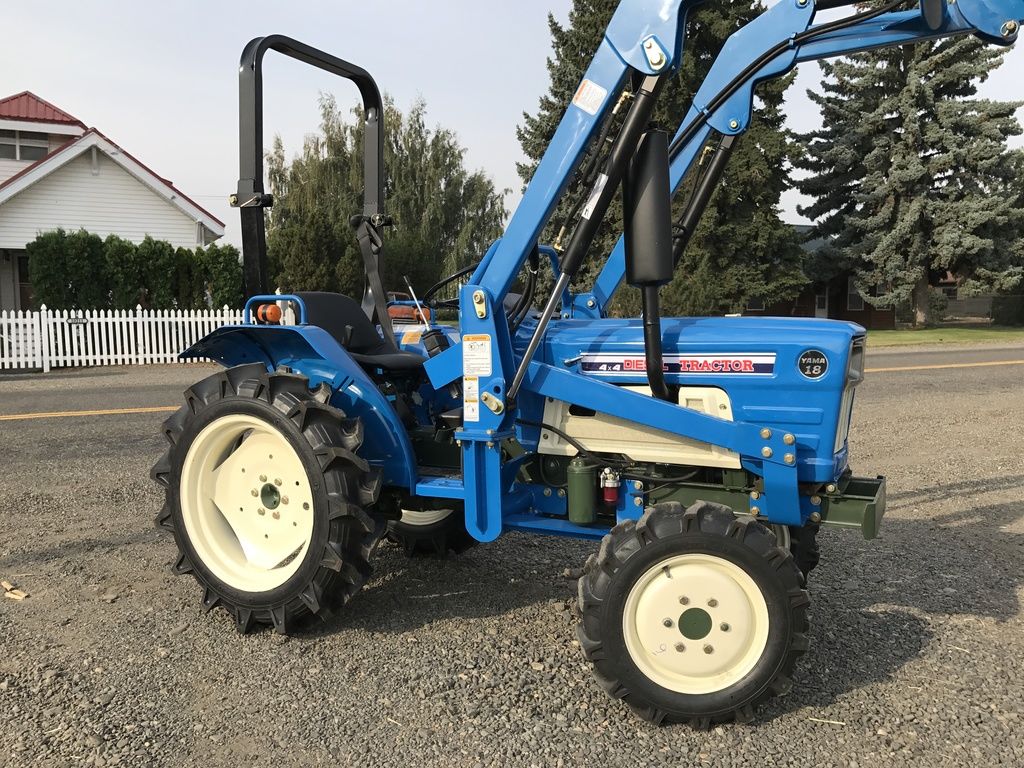 Used Diesel 4x4 Yanmar Tractor 1820D