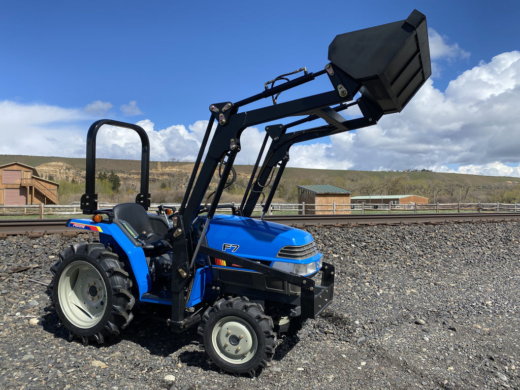 Used Diesel 4x4 Yanmar Tractor F7