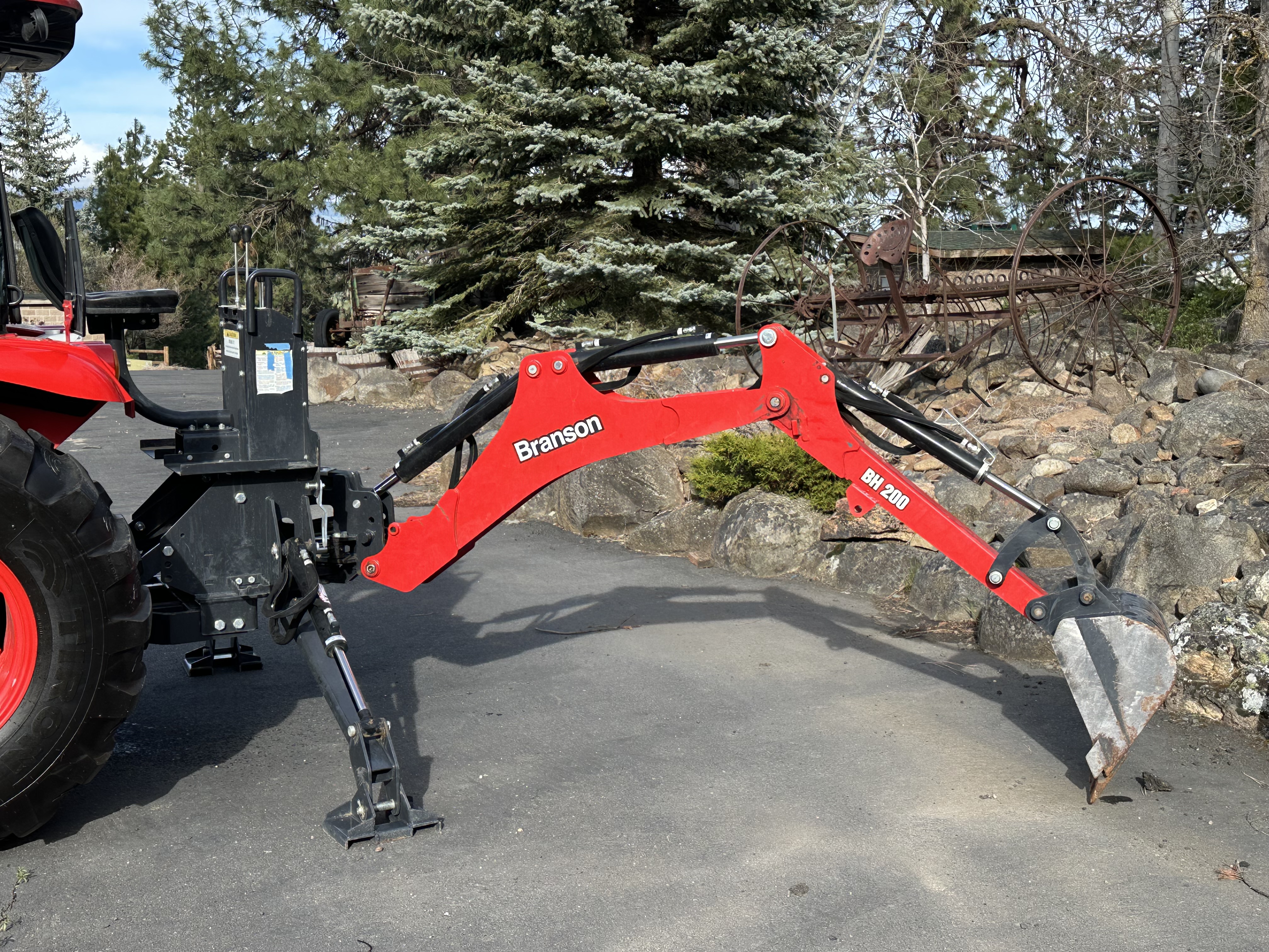 Used 2022 Branson 5520CH Cab with Loader (backhoe optional)