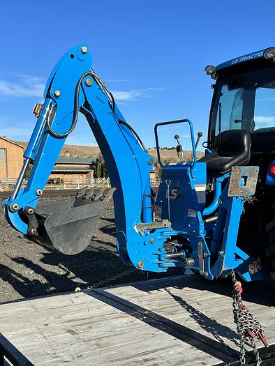 Used 2017 LS CAB XR4150 50hp 4x4, LS LL4104 loader, LS LB2105 Backhoe & 10K PJ Tilt Trailer
