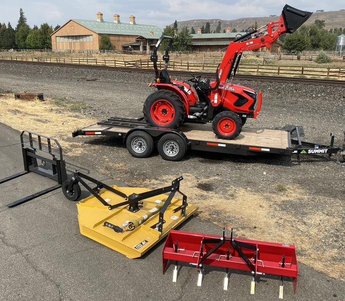 TYM / Branson Tractor 2515H Trailer package
