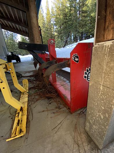 Used Branson 4020R 40hp Diesel 4x4 Front Loader, Backhoe, Snowblower