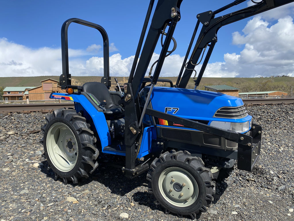 Used Diesel 4x4 Yanmar Tractor F7