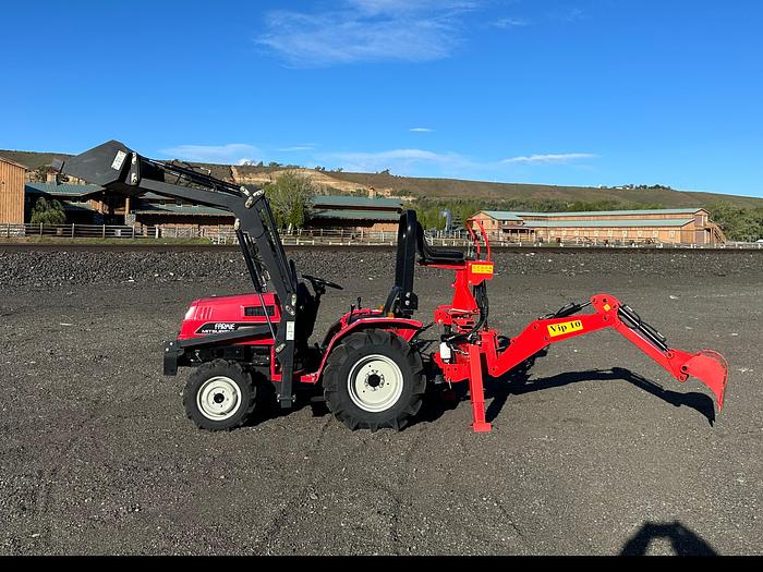Used Mitsubishi MTX 15 with Loader  Diesel 4x4 18hp (optional backhoe)