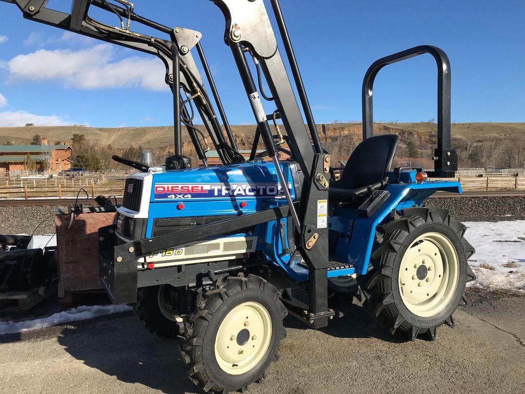 Used Diesel 4x4 Yanmar Tractor F15