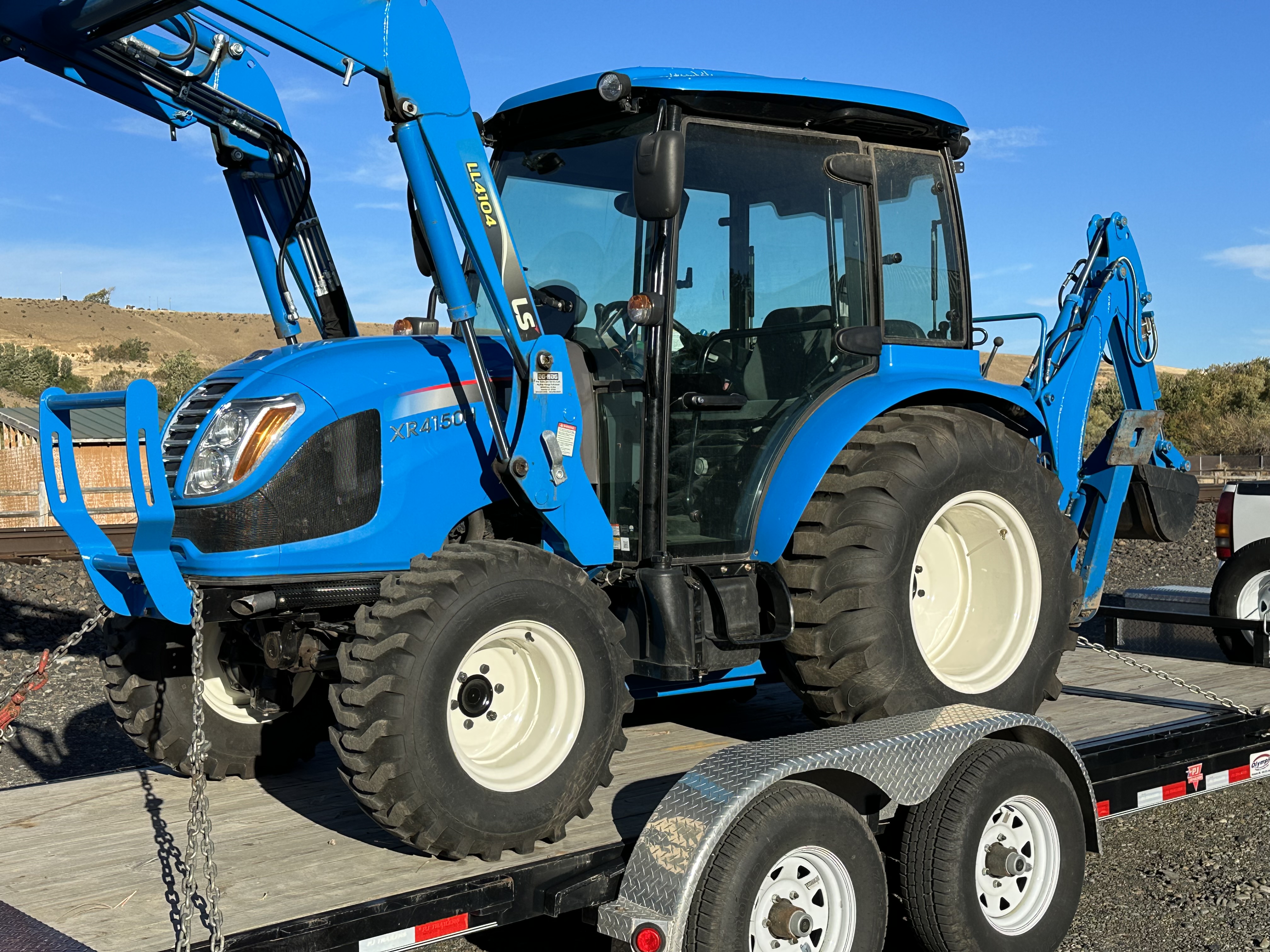 Used 2017 LS XR4150 50hp 4x4 Loader & Backhoe