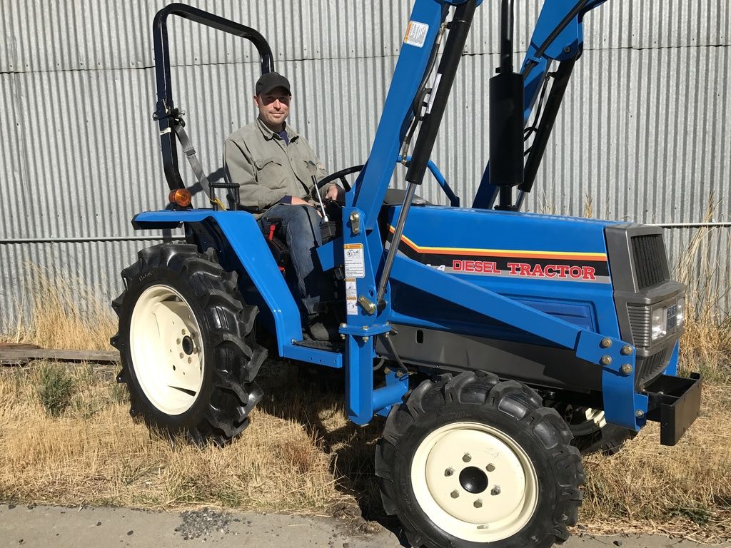 Used Diesel 4x4 Yanmar Tractor FX20