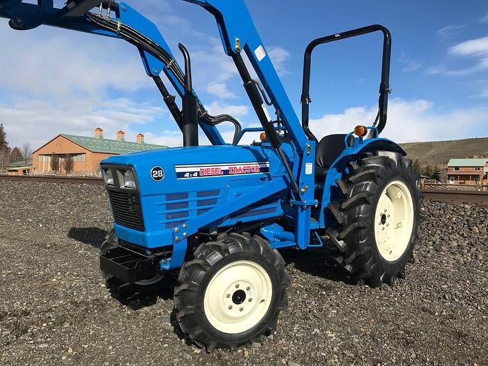 Used Diesel 4x4 Yanmar Tractor 2820D