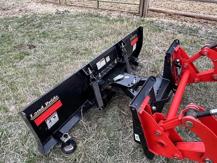 Used 4215 CH 42hp (4 cylinder) 4x4 Diesel Tractor with Loader and Snow Gear