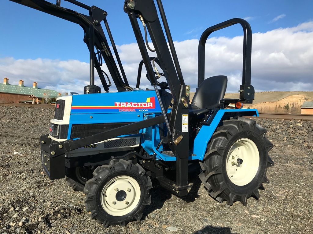 Used Diesel 4x4 Yanmar Tractor F13