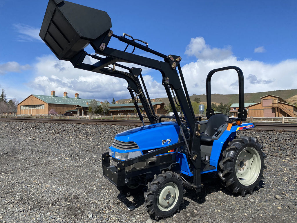 Used Diesel 4x4 Yanmar Tractor F7
