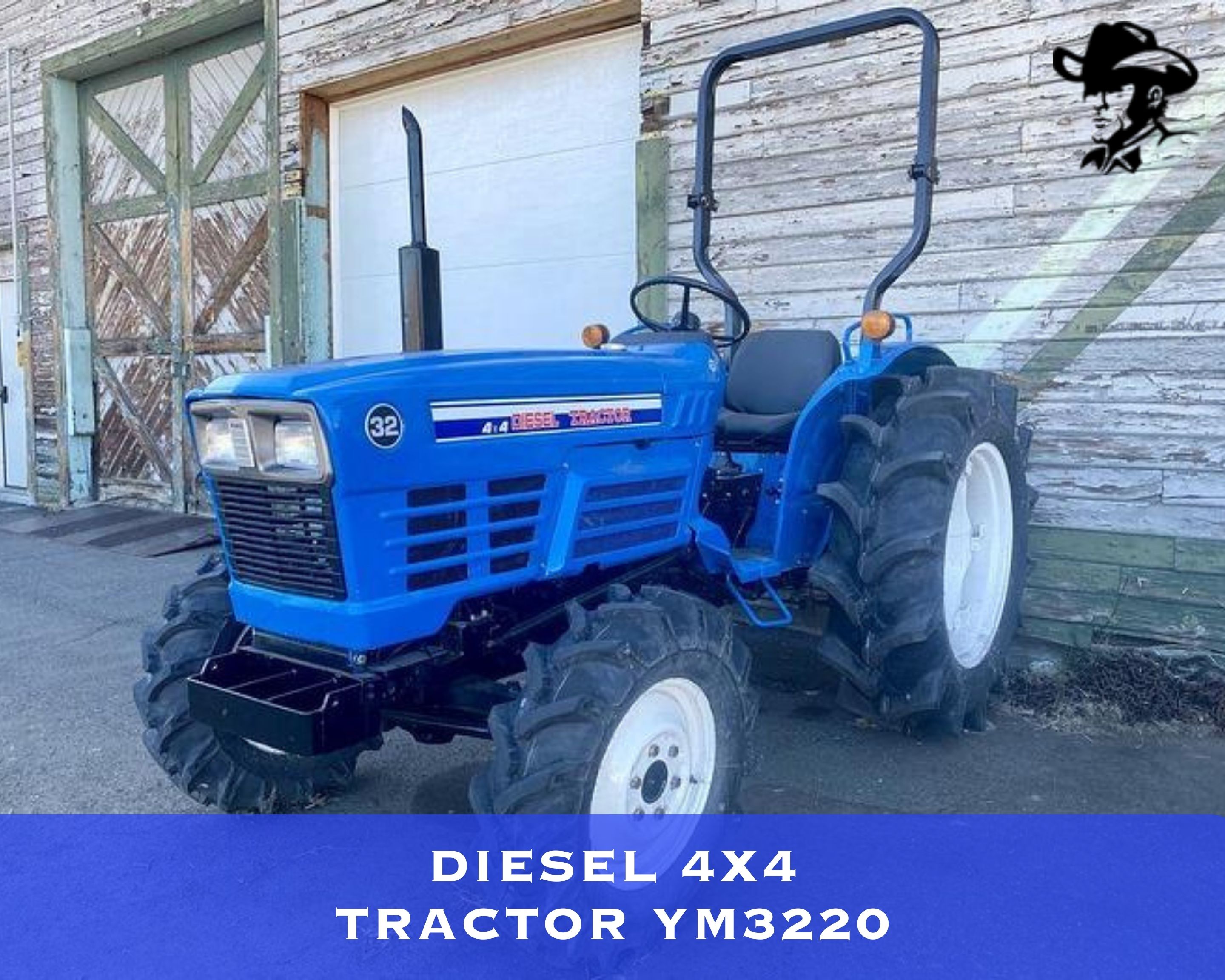Used Diesel 4x4 Tractor YM3220