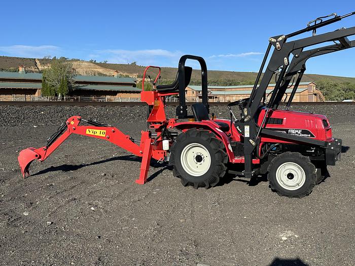 Used Mitsubishi MTX 15 with Loader  Diesel 4x4 18hp (optional backhoe)