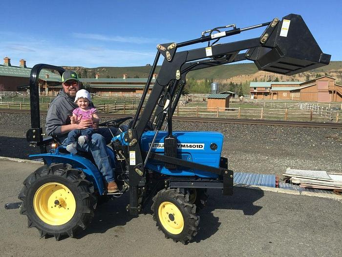 Used Diesel 4x4 Yanmar Tractor 1401D