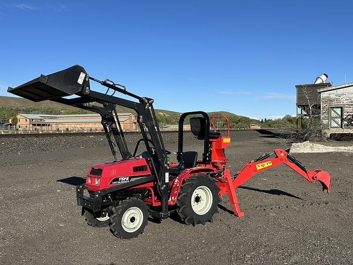 Used Mitsubishi MTX 15 with Loader  Diesel 4x4 18hp (optional backhoe)