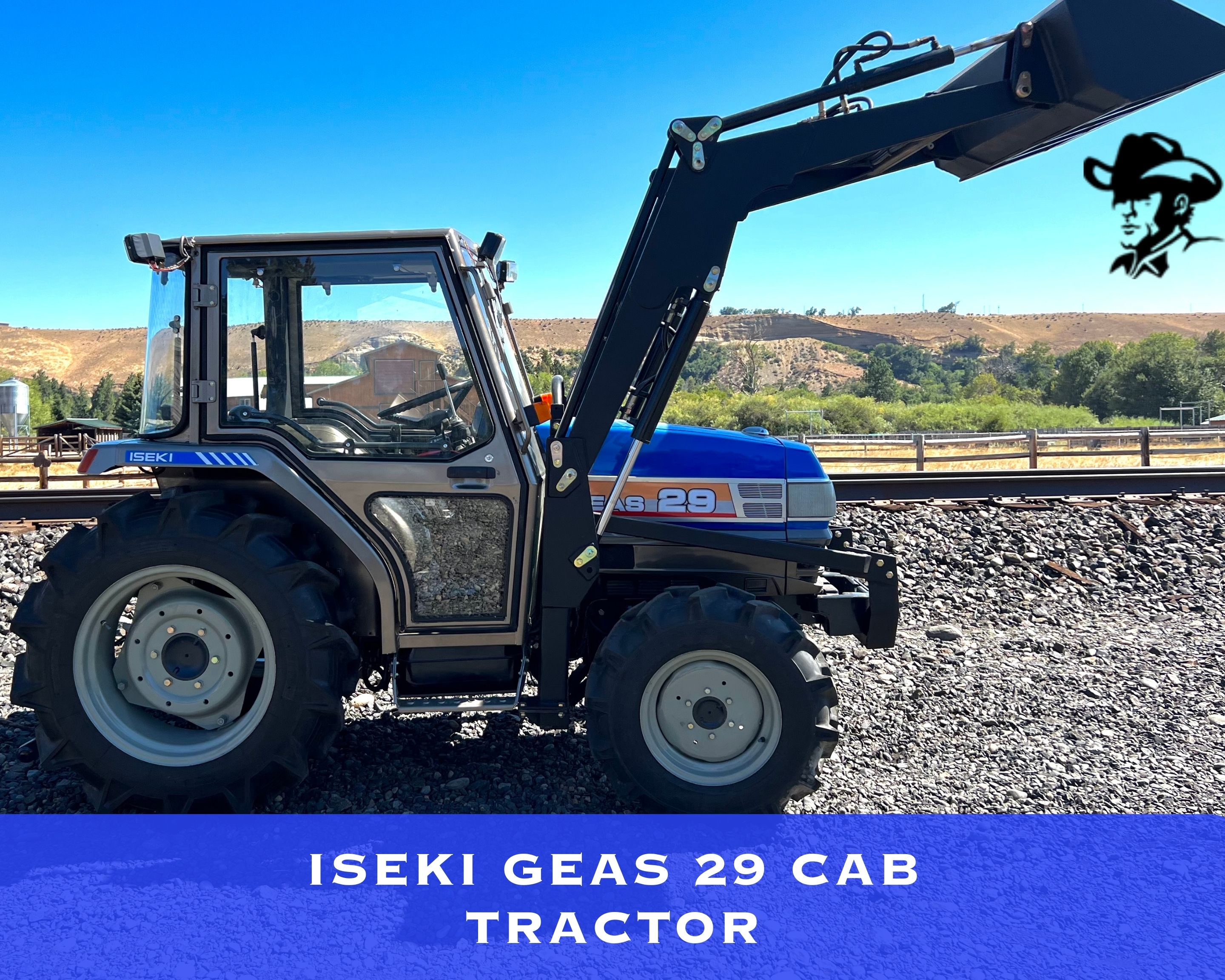 Refurbished Iseki Geas 29 Cab Tractor