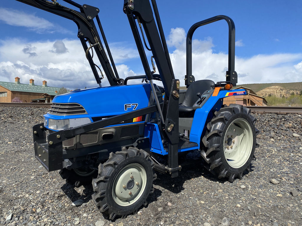 Used Diesel 4x4 Yanmar Tractor F7