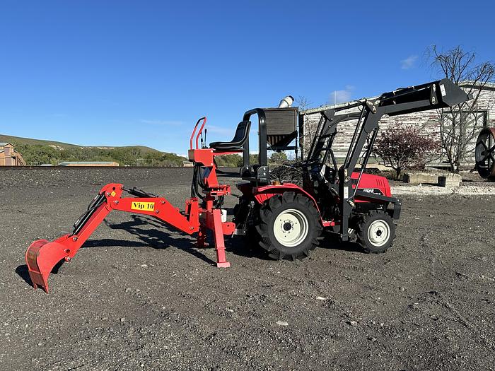 Used Mitsubishi MTX 15 with Loader  Diesel 4x4 18hp (optional backhoe)
