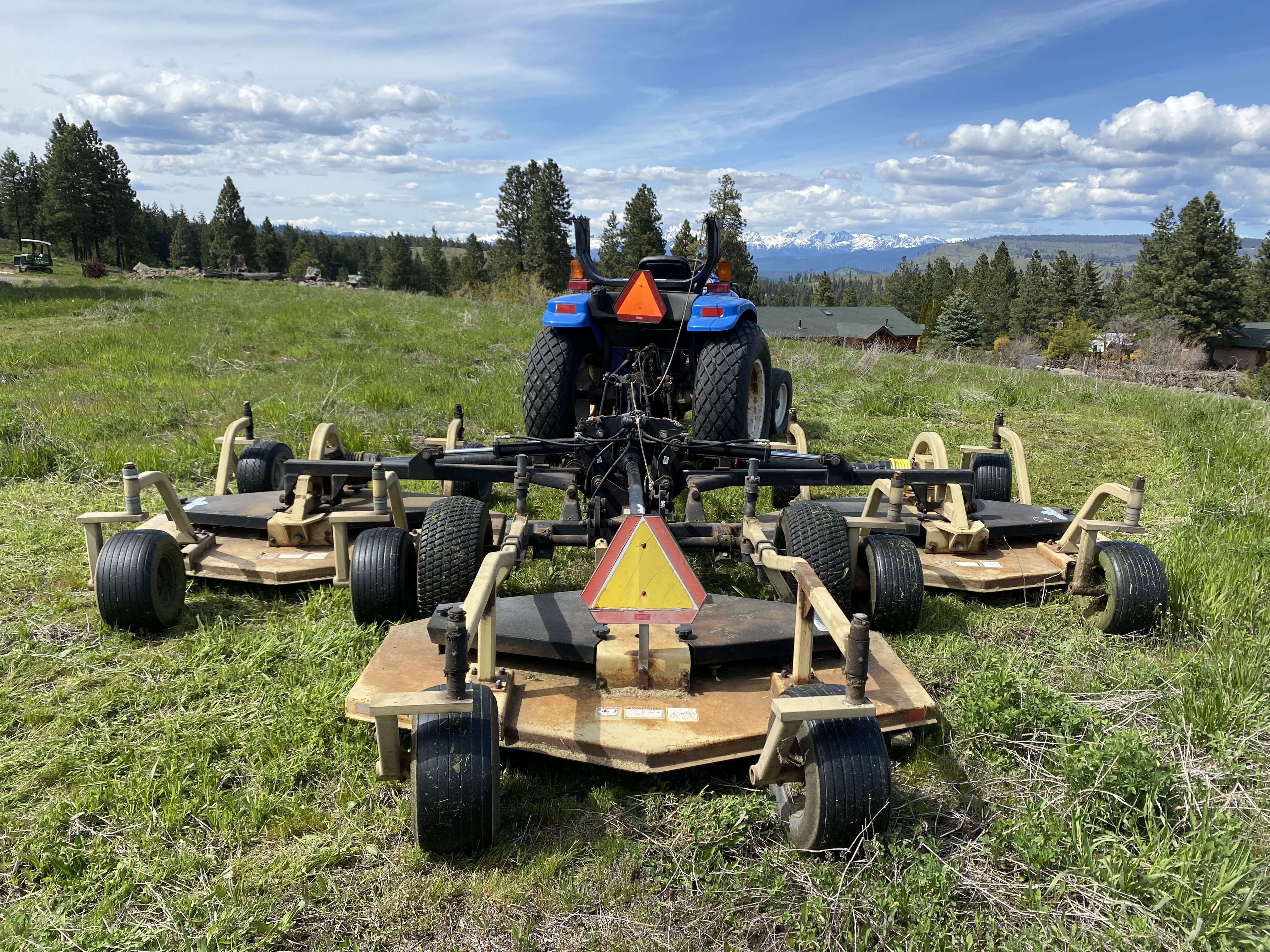 Used Land Pride  Bat Wing 17' Finish mower