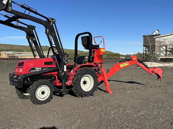 Used Mitsubishi MTX 15 with Loader  Diesel 4x4 18hp (optional backhoe)