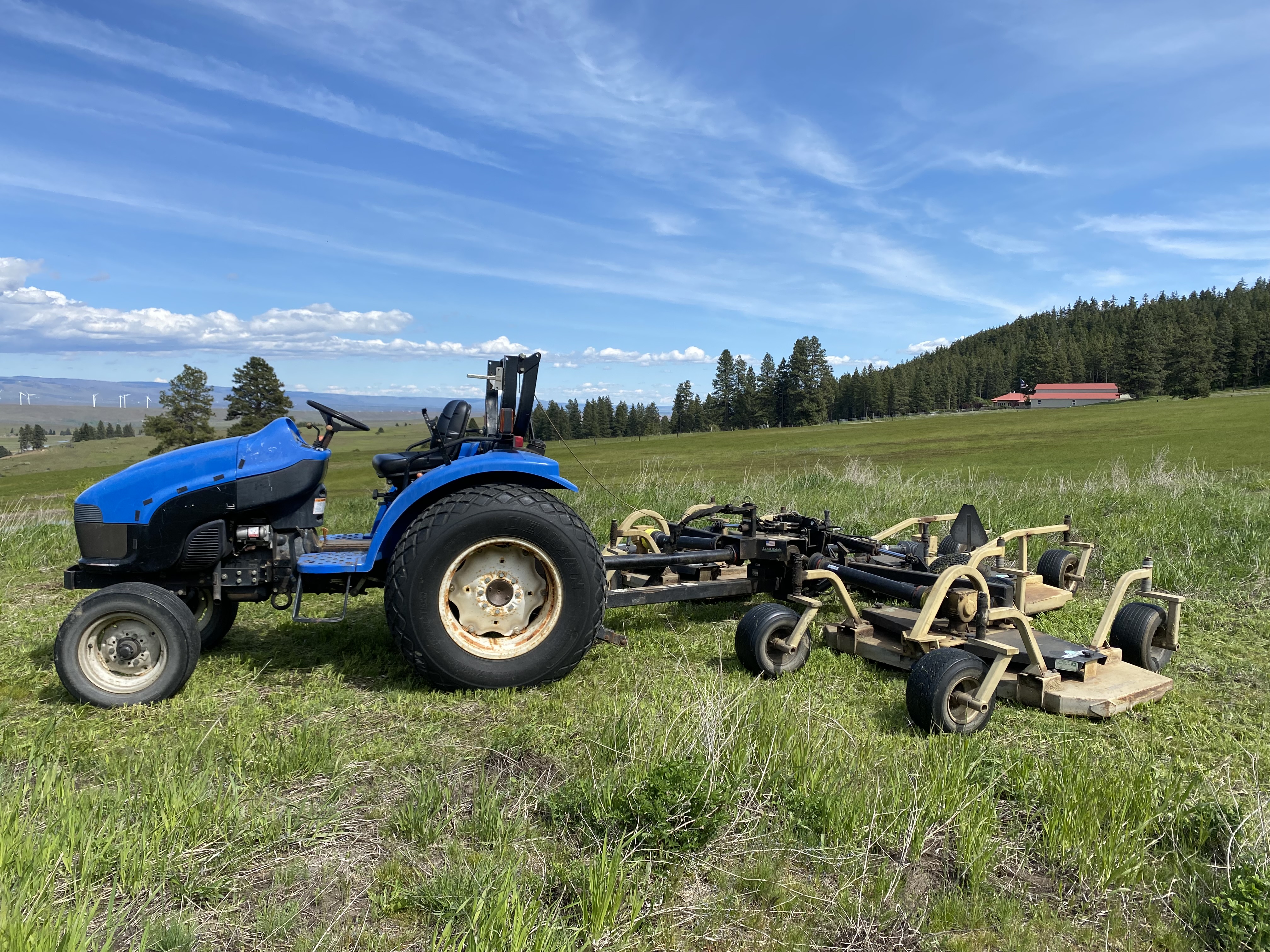 Used Land Pride  Bat Wing 17' Finish mower