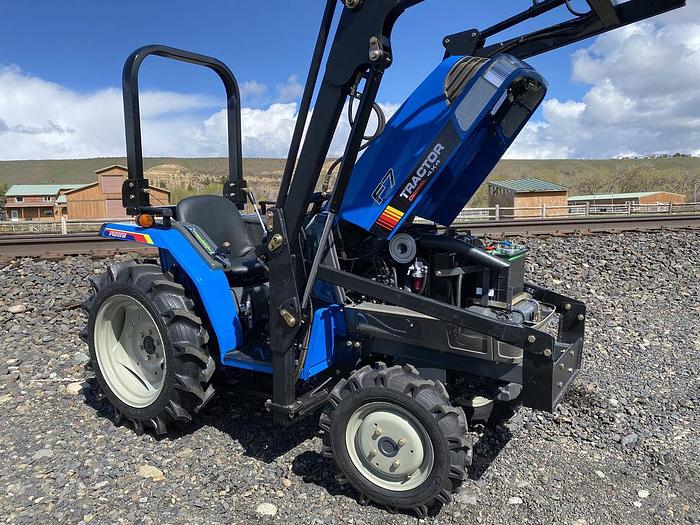 Used Diesel 4x4 Yanmar Tractor F7