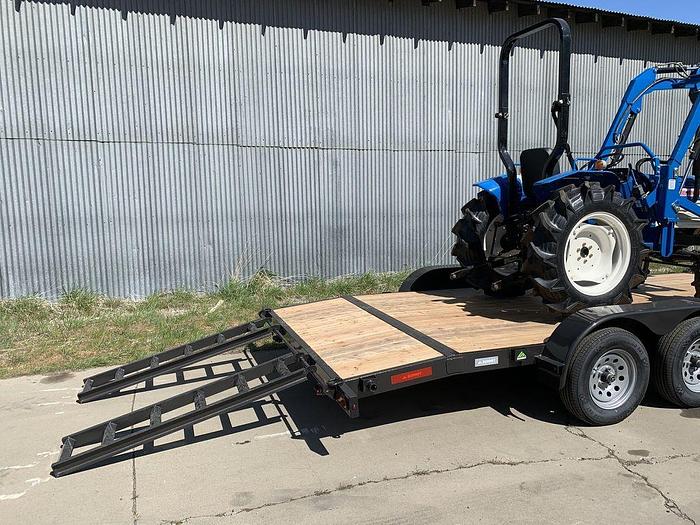 Used Diesel 4x4 Yanmar Tractor 23-28hp Trailer Pkg 2 (Medium)