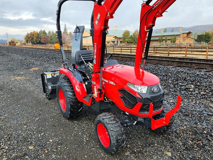 TYM / Branson Tractors 2400H Snowblower Package