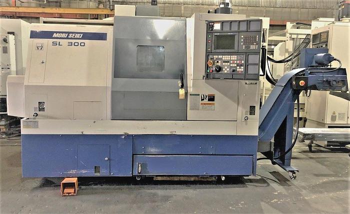 Used 1992 Mori Seiki SL300/500 Fanuc MF-T4 (Fanuc 0TC)